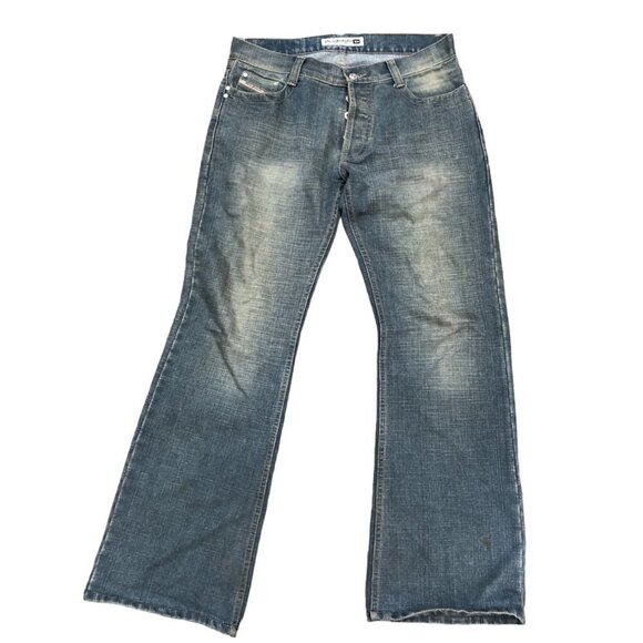 Vintage Diesel Jeans Size 34 Blue - Picture 5 of 6